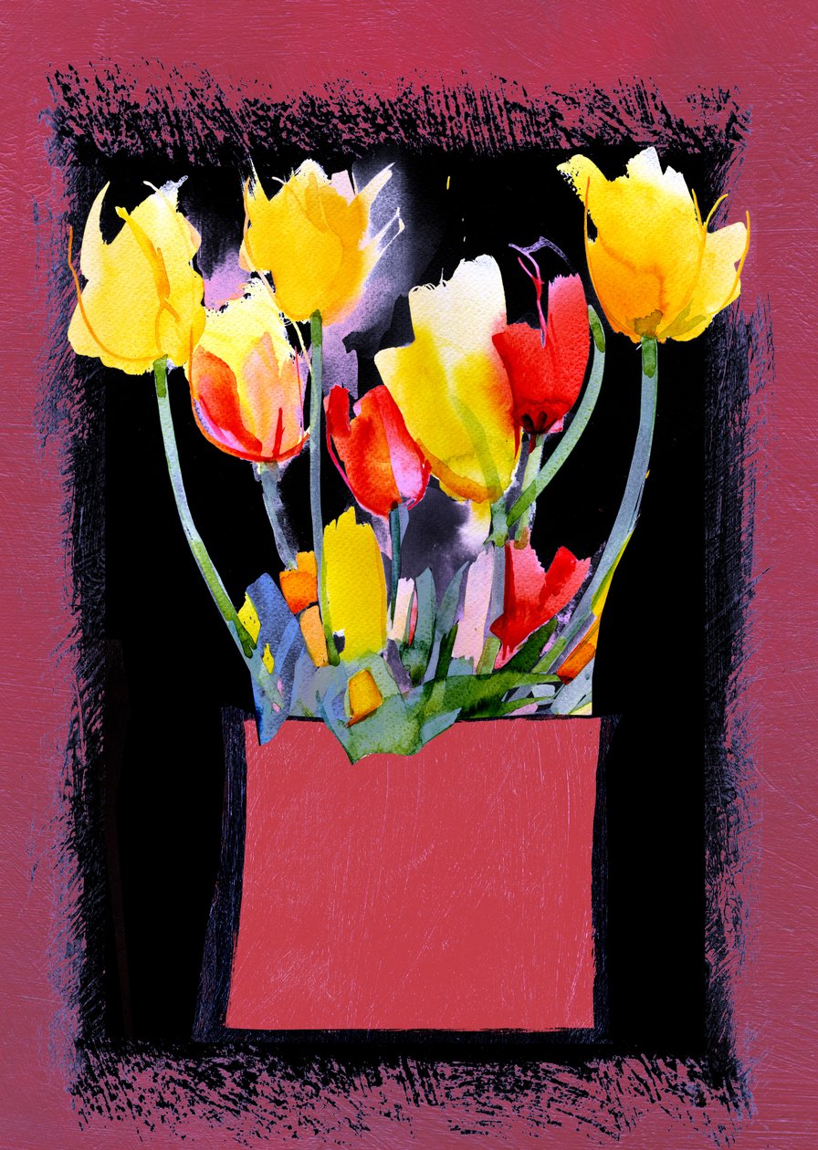 Tulipány, 2009 od Clive Metcalfe