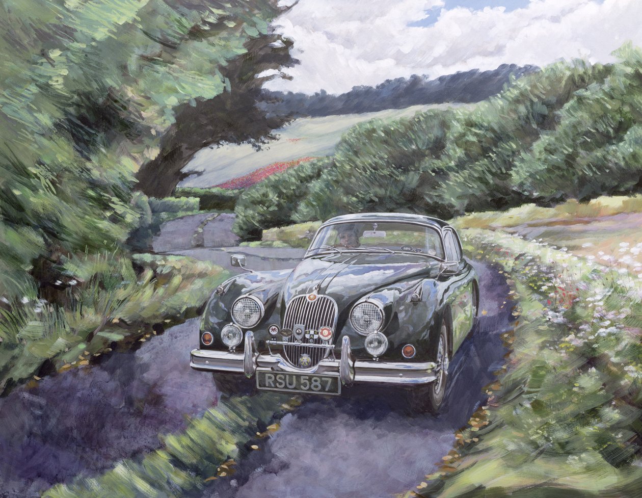 Jaguar XK150 Cruise od Clive Metcalfe
