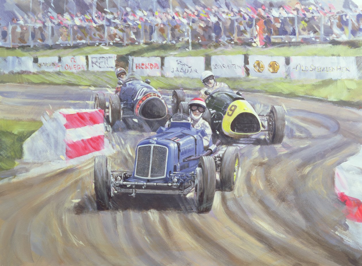 První závod na Goodwood Revival, 1998 od Clive Metcalfe