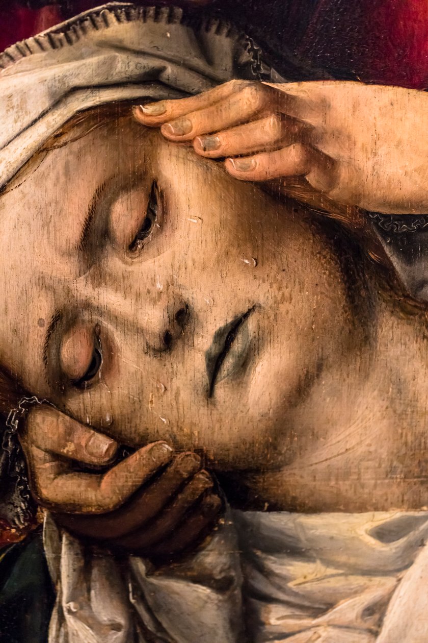 Sestoupení z kříže, kolem roku 1520 (tempera a olej na dřevě (dub)) od Colijn de Coter