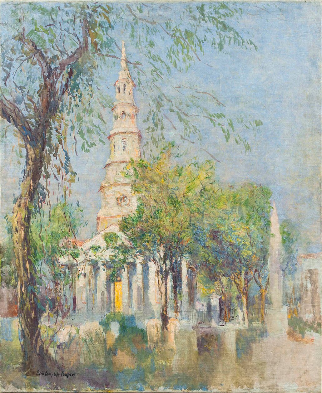 Kostel Saint Philips, Charleston od Colin Campbell Cooper