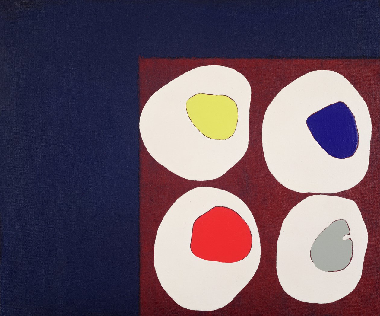 Allsorts, 1998 (akryl na plátně) od Colin Booth