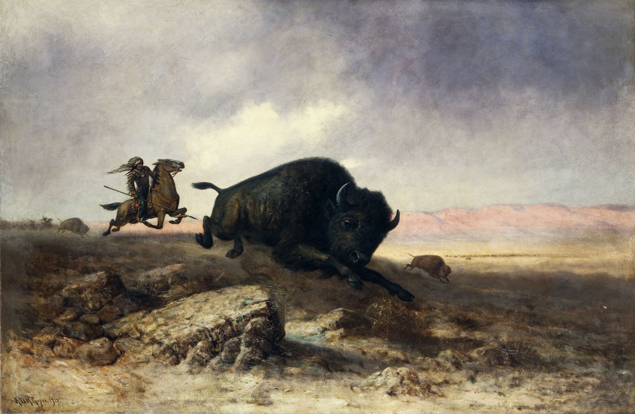 Buffalo Hunt od Colin Campbell Cooper