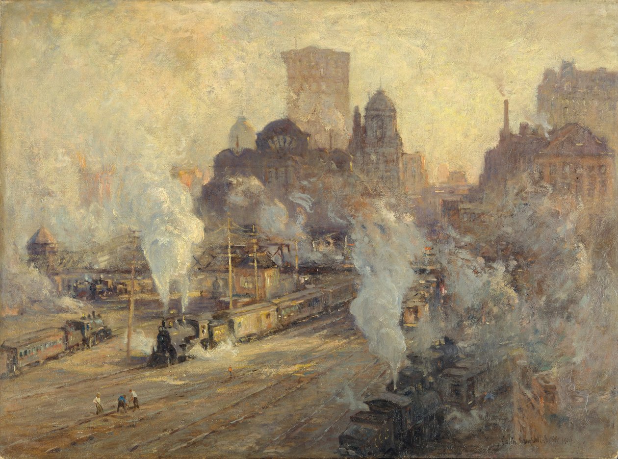 Nádraží Grand Central Station, 1909 od Colin Campbell Cooper
