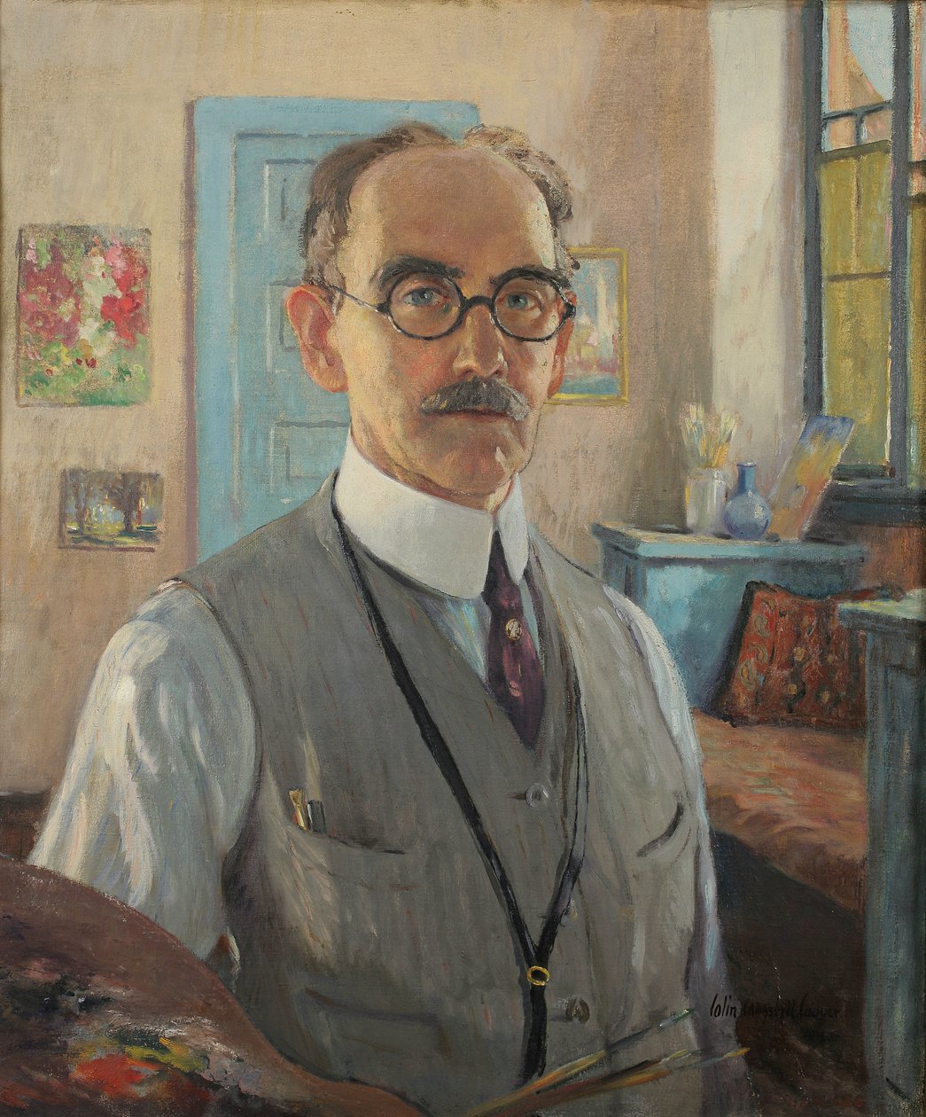 Autoportrét od Colin Campbell Cooper