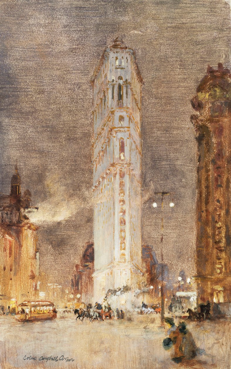 Flat Iron Building, New York od Colin Campbell Cooper