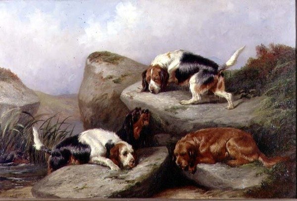 Otterhoundi, 1889 od Colin Graeme