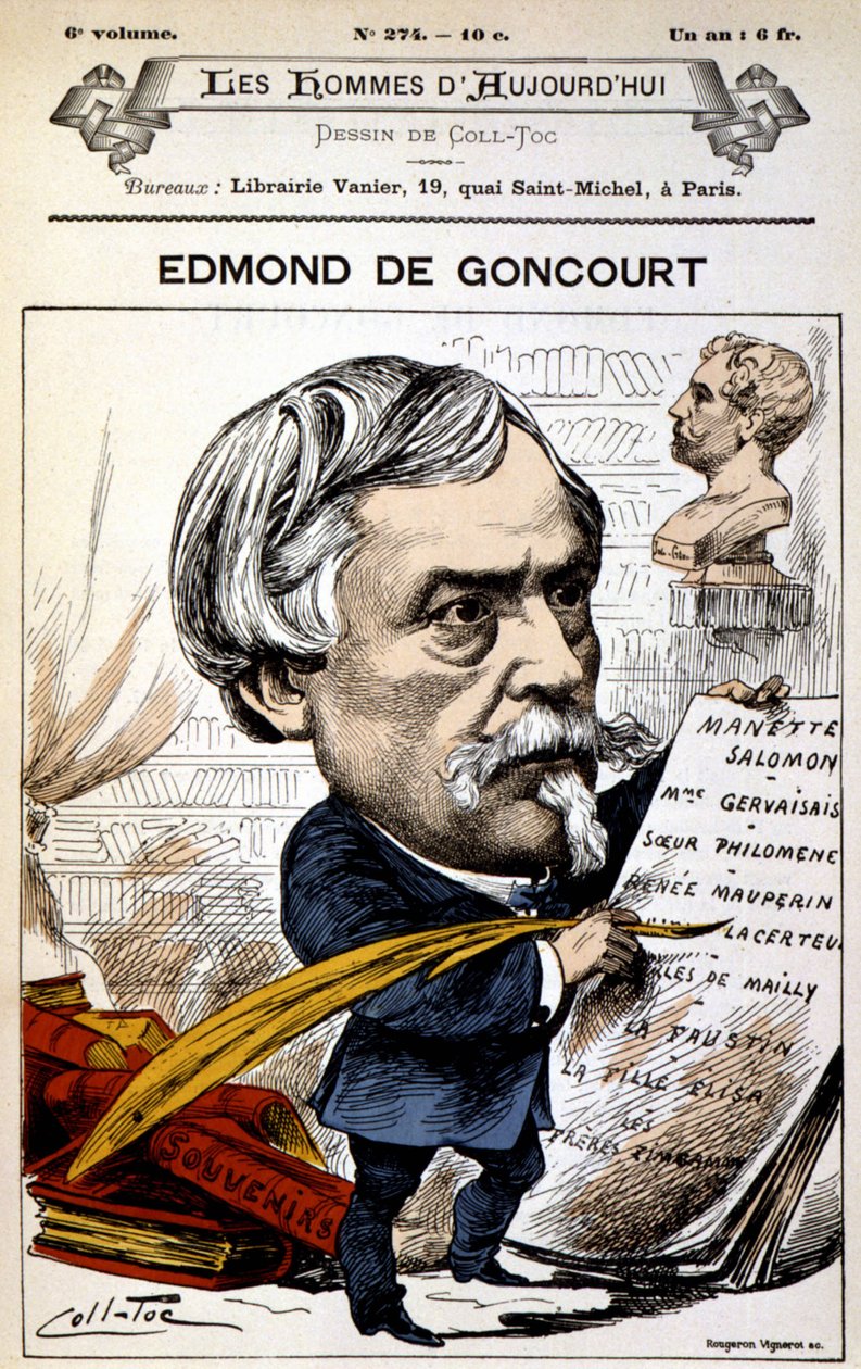 Edmond de Goncourt – od Coll-Toca (Coll Toc), v „“Les Hommes d