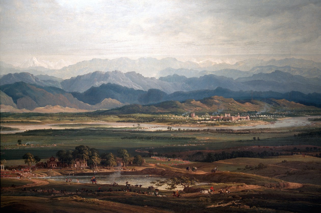 Pochod Františka Marquesse z Hastingsu 1754-1826 1814-15 detail olej na plátně z 237634 od Colonel Charles Joseph Doyle