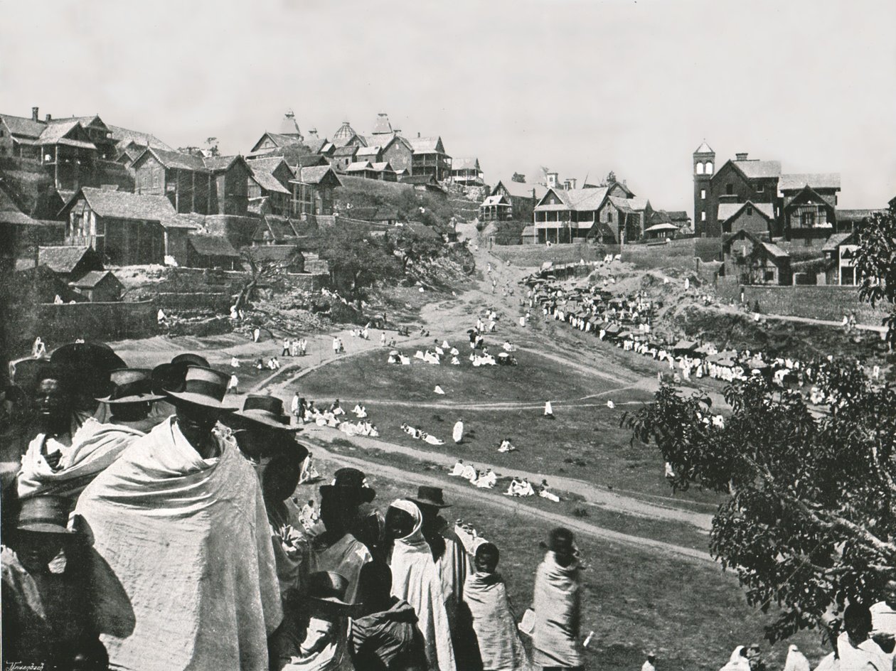 Kabary Plain, Andohalo, Antananarivo, Madagaskar, 1895. od Colonel Stewart