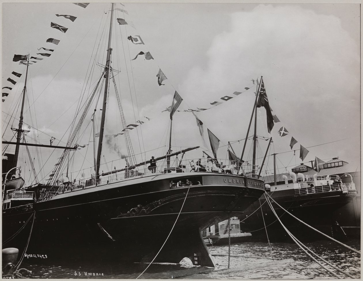 S.S. "Umbria", Cunard Line od Company Byron