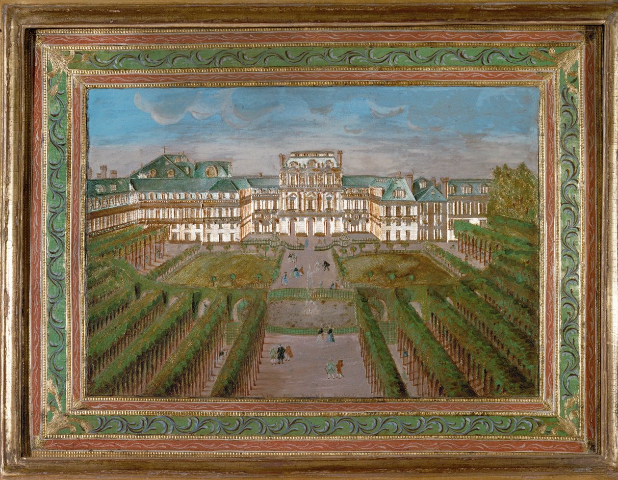 Palais Royal, Paříž, Francie od Compigne Compigne