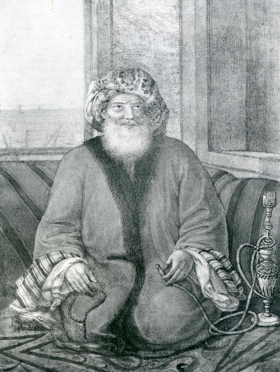 Muhammad Ali Pasha z Egypta (1769-1849), 1818 od Comte de Forbin