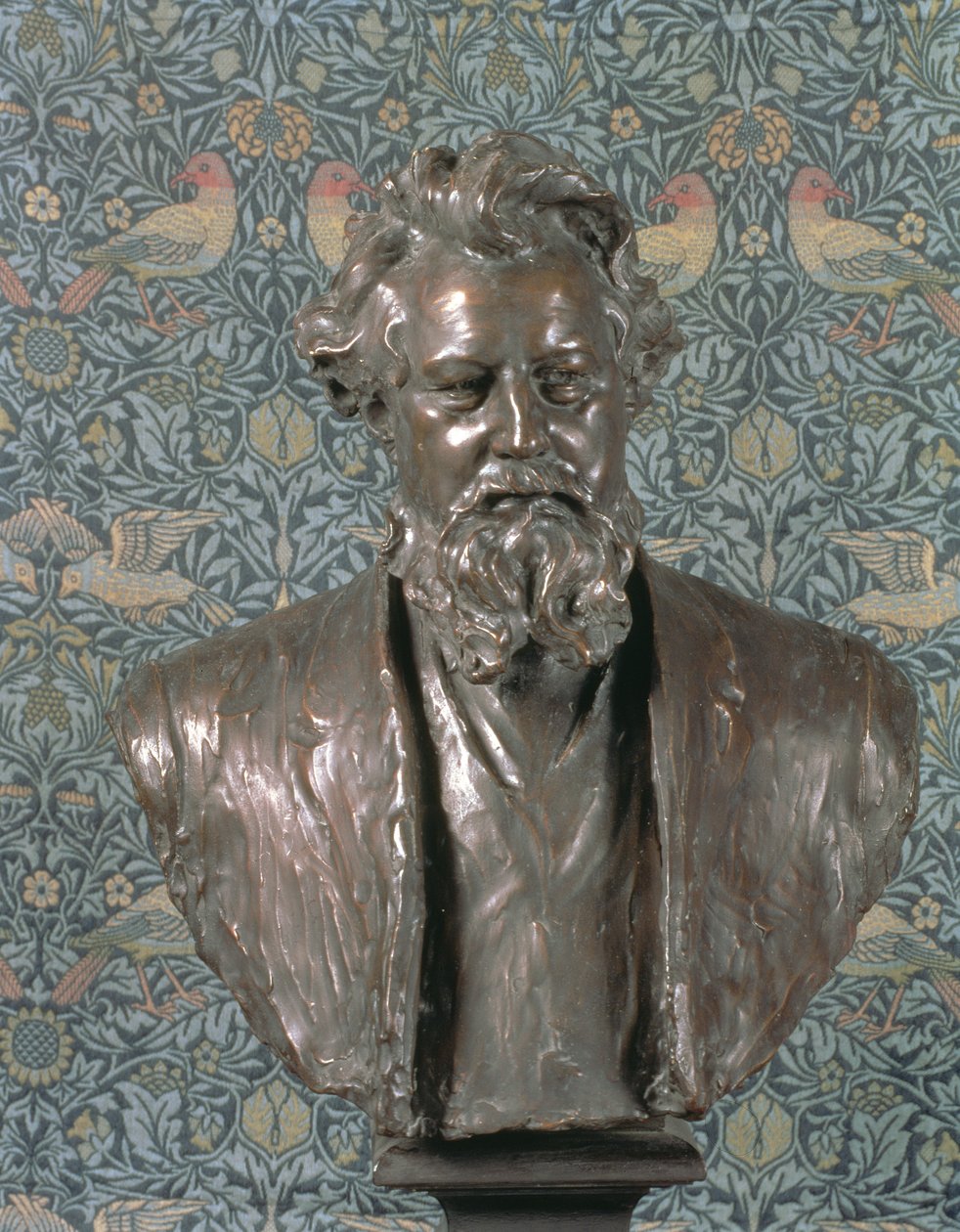 Busta Williama Morrise (1834-96) od Conrada Dresslera (1856-1940) (bronz) od Conrad Dressler
