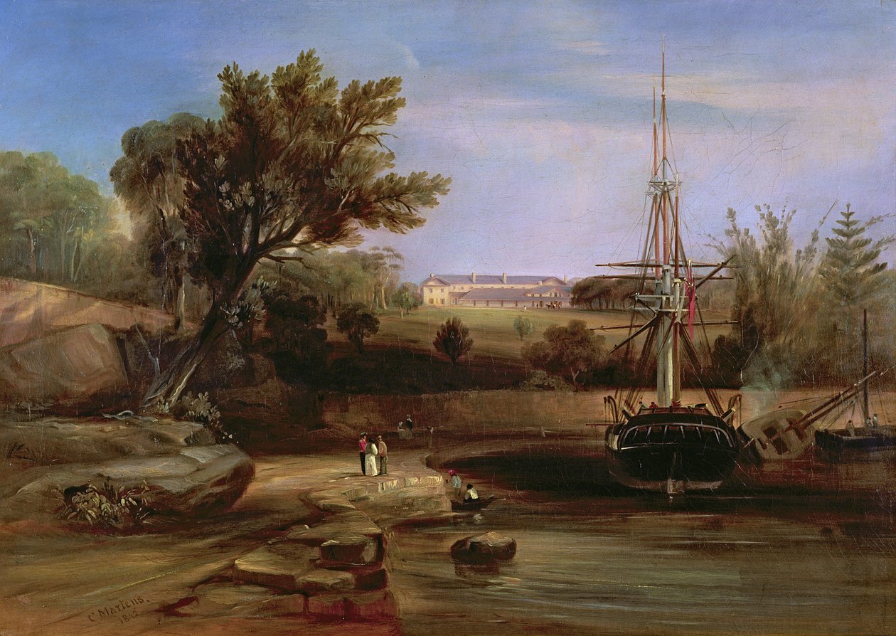 Sydney Cove, 1842 od Conrad Martens