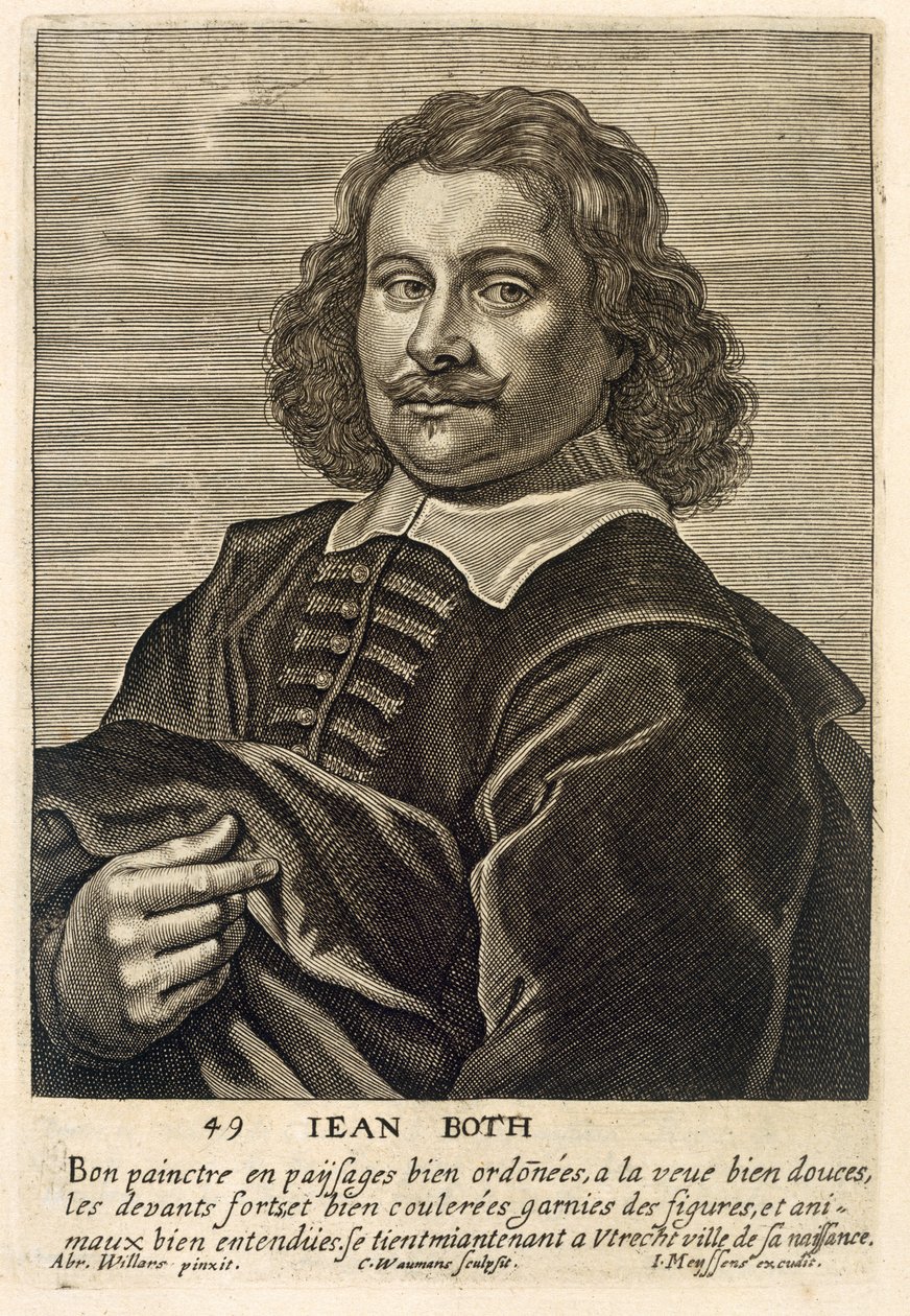 Portrét Jana Botha, vyrytý Johannesem Meyssenem (1612-70) od Conrad Waumans