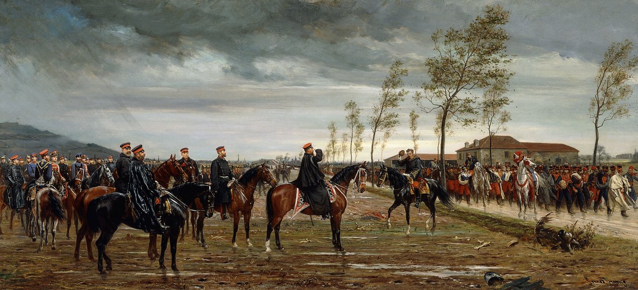 Kapitulace Metz, 1876 od Conrad Freyberg