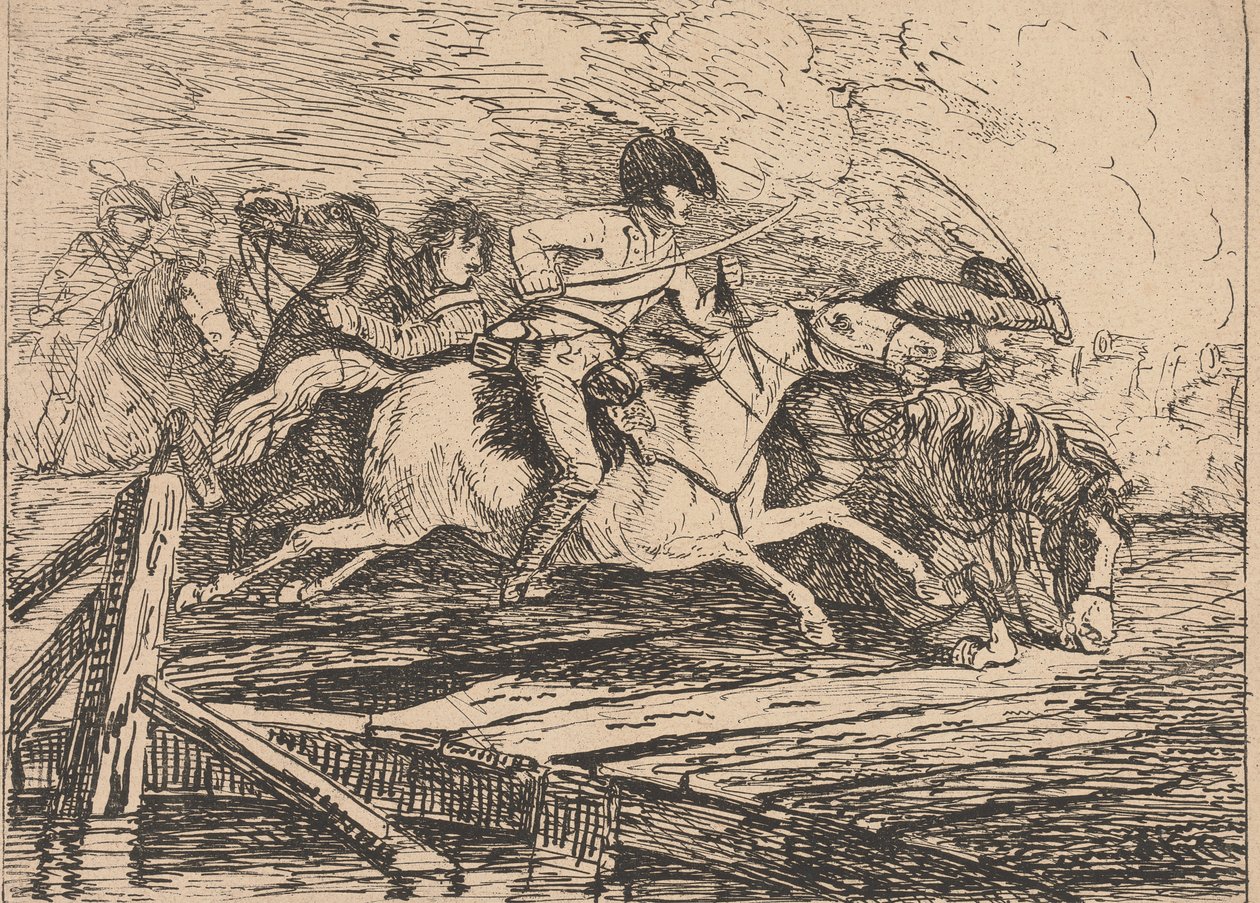 Nabíjení kavalérie od Conrad Gessner