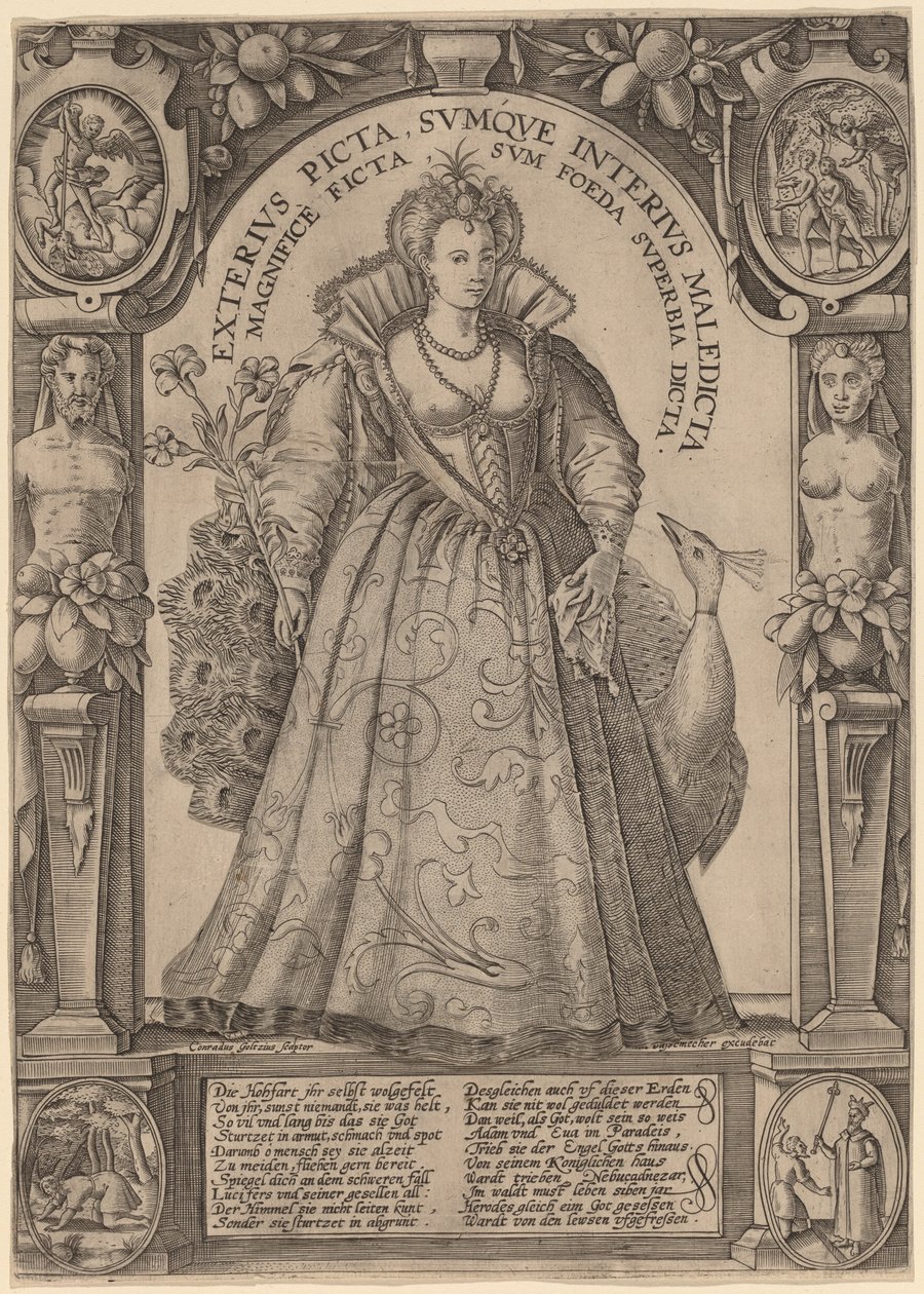 Hrdost od Conrad Goltzius