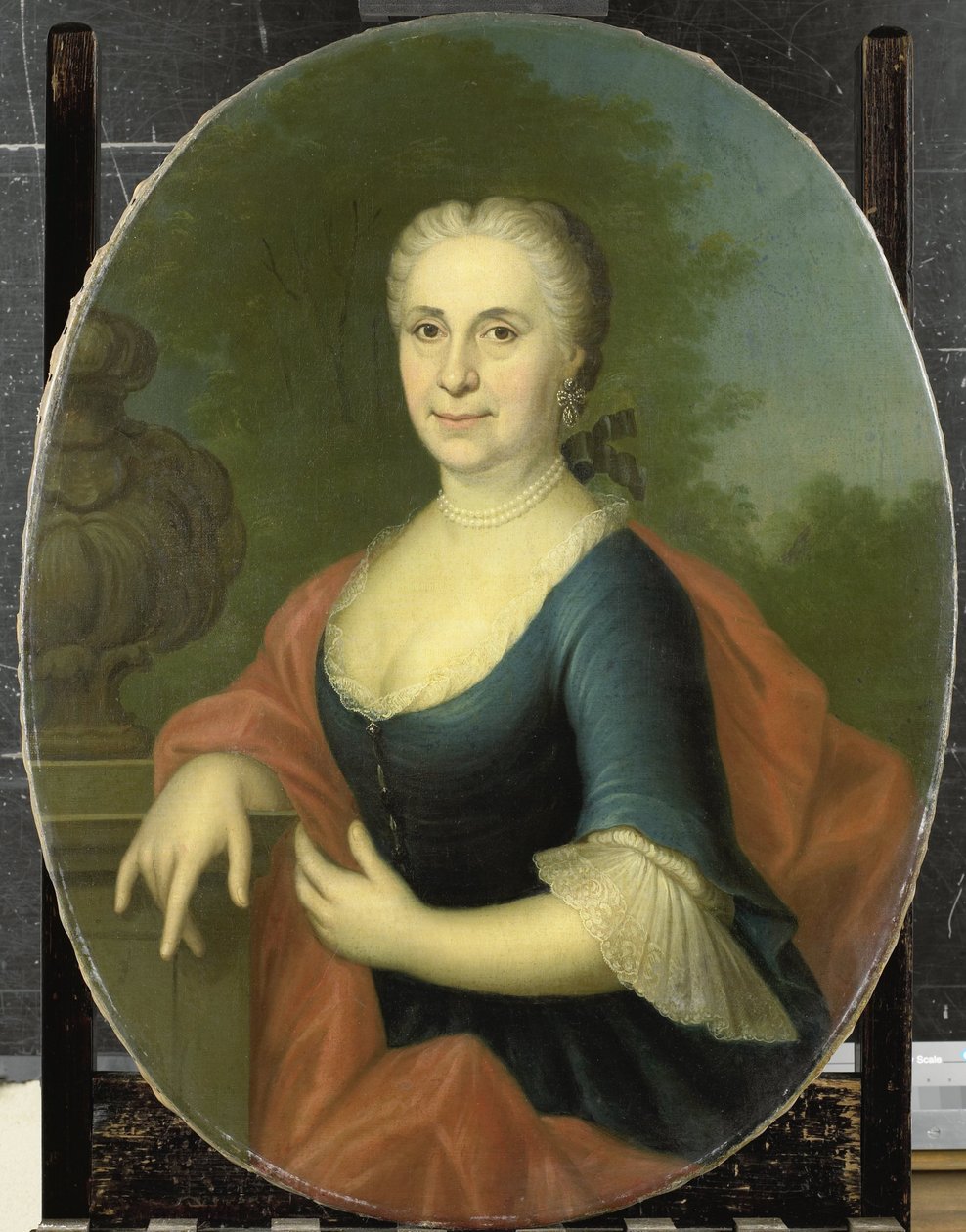 Cornelia van Schuylenburgh (1703-84), manželka Diederika van Bleyswijka od Conrad Kuster
