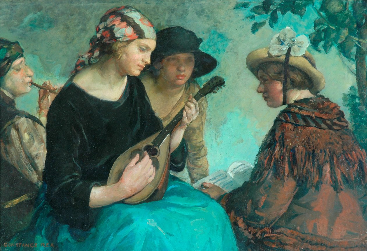 Dívka s mandolínou od Constance Rea