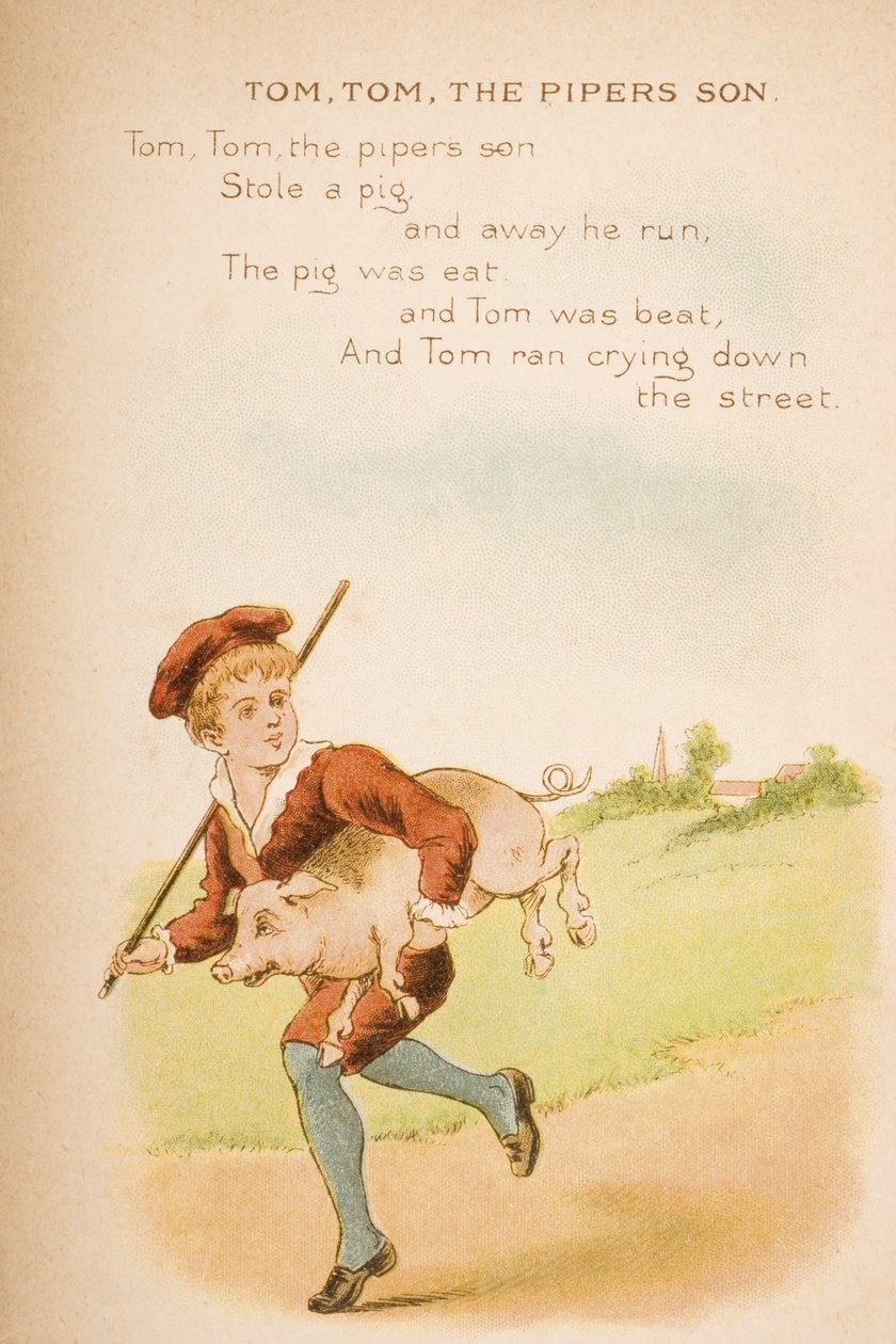 Tom, Tom, the Pipers Son, z „Old Mother Goose