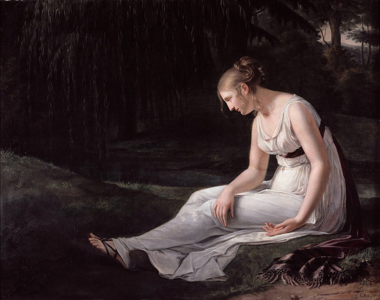 Melancholie od Constance Marie Charpentier
