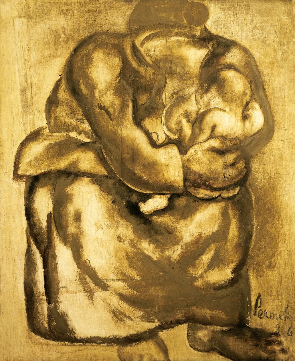Belgie, Jabbeke, Mateřství od Constant Permeke