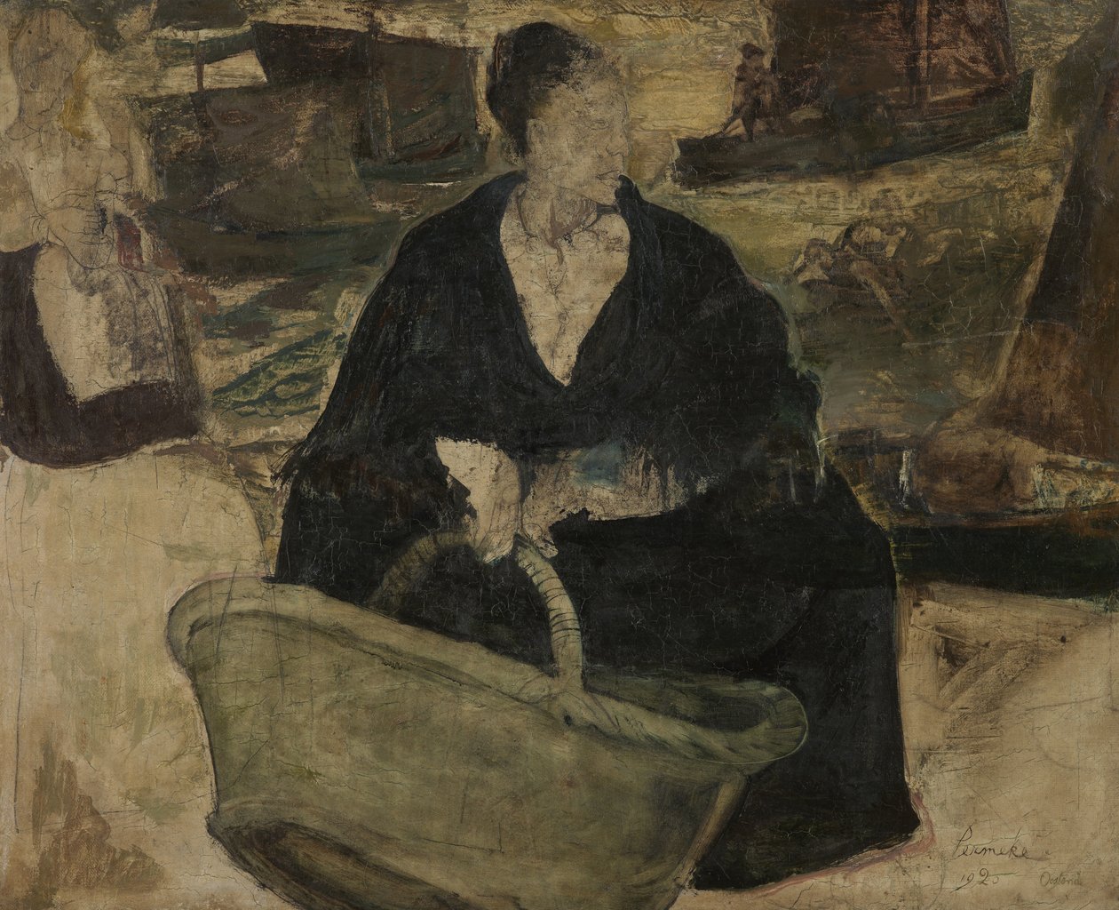 Fishermanova manželka od Constant Permeke