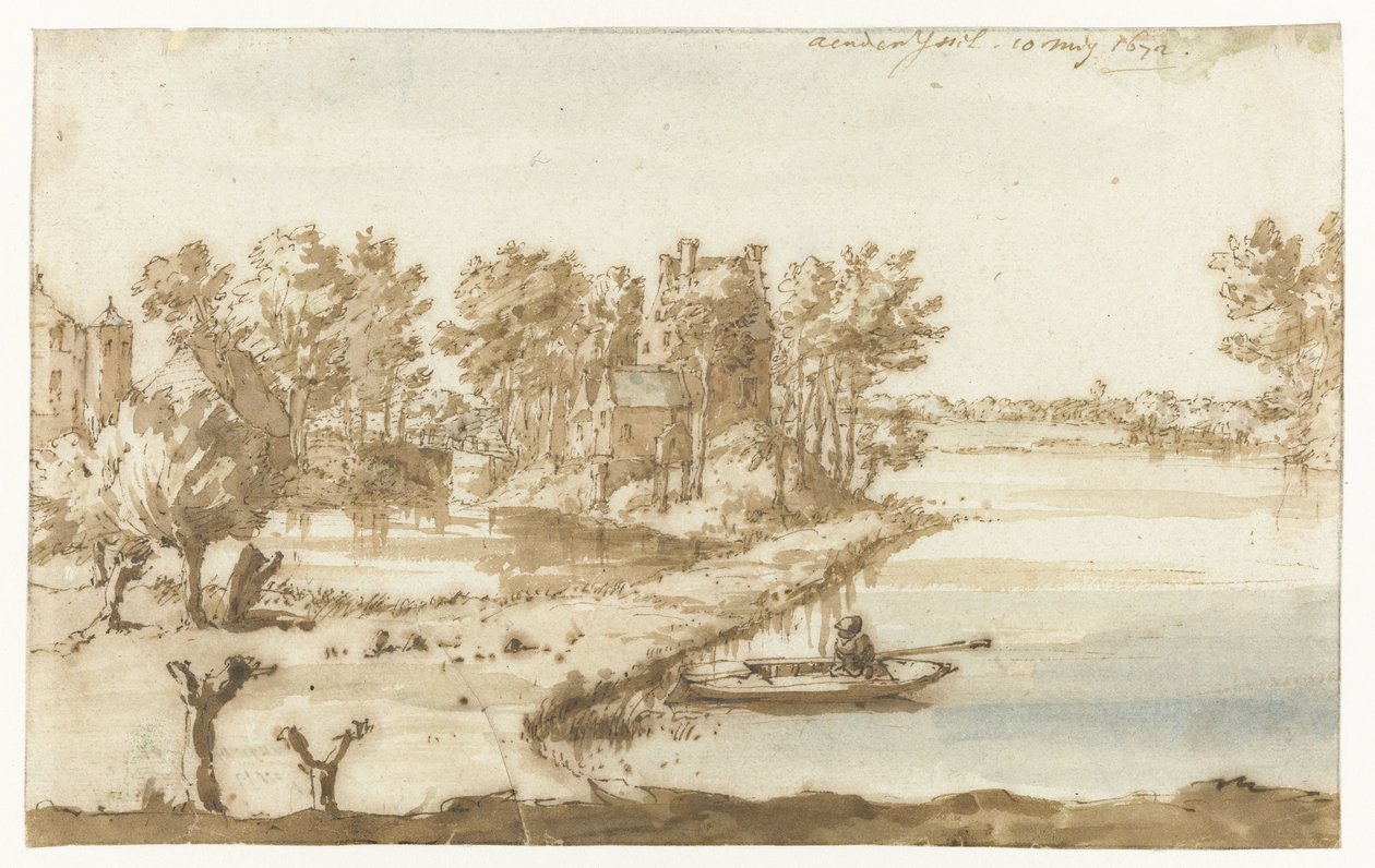 Old Anketa ve Wilp aan de IJssel Aen den Yssel (název na objektu) od Constantijn Huygens (II)