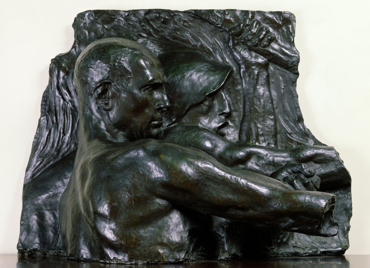 Průmysl, 1896 (bronz) od Constantin Emile Meunier
