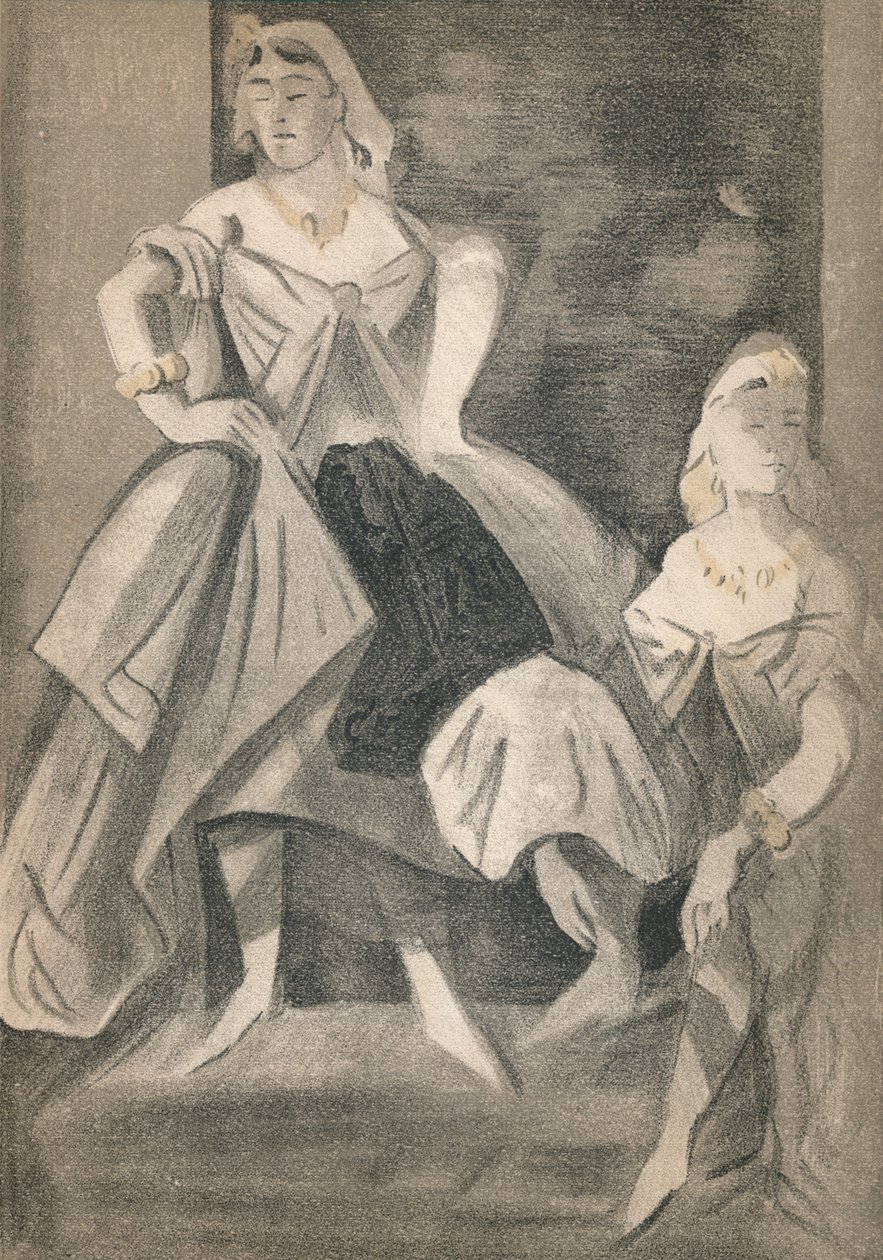 Portrét od Constantina Guyse, c1860, 1939 od Constantin Guys