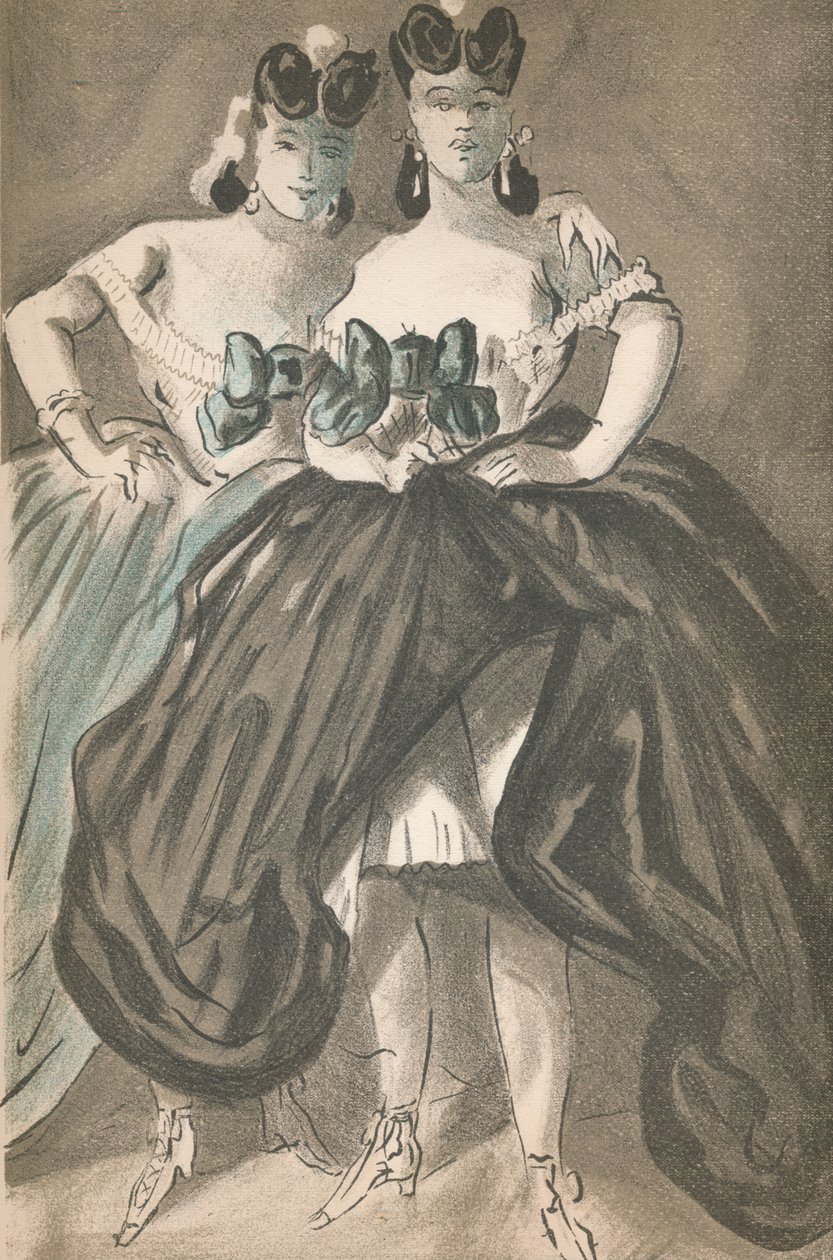 Portrét od Constantina Guyse, c1860, 1939 od Constantin Guys