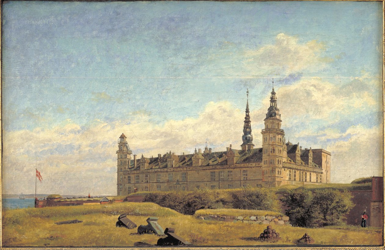 Hrad Kronborg od Constantin Hansen