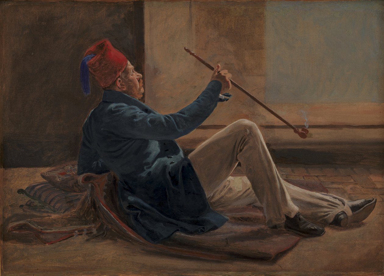 Architekt Gottlieb Bindesbøll od Constantin Hansen