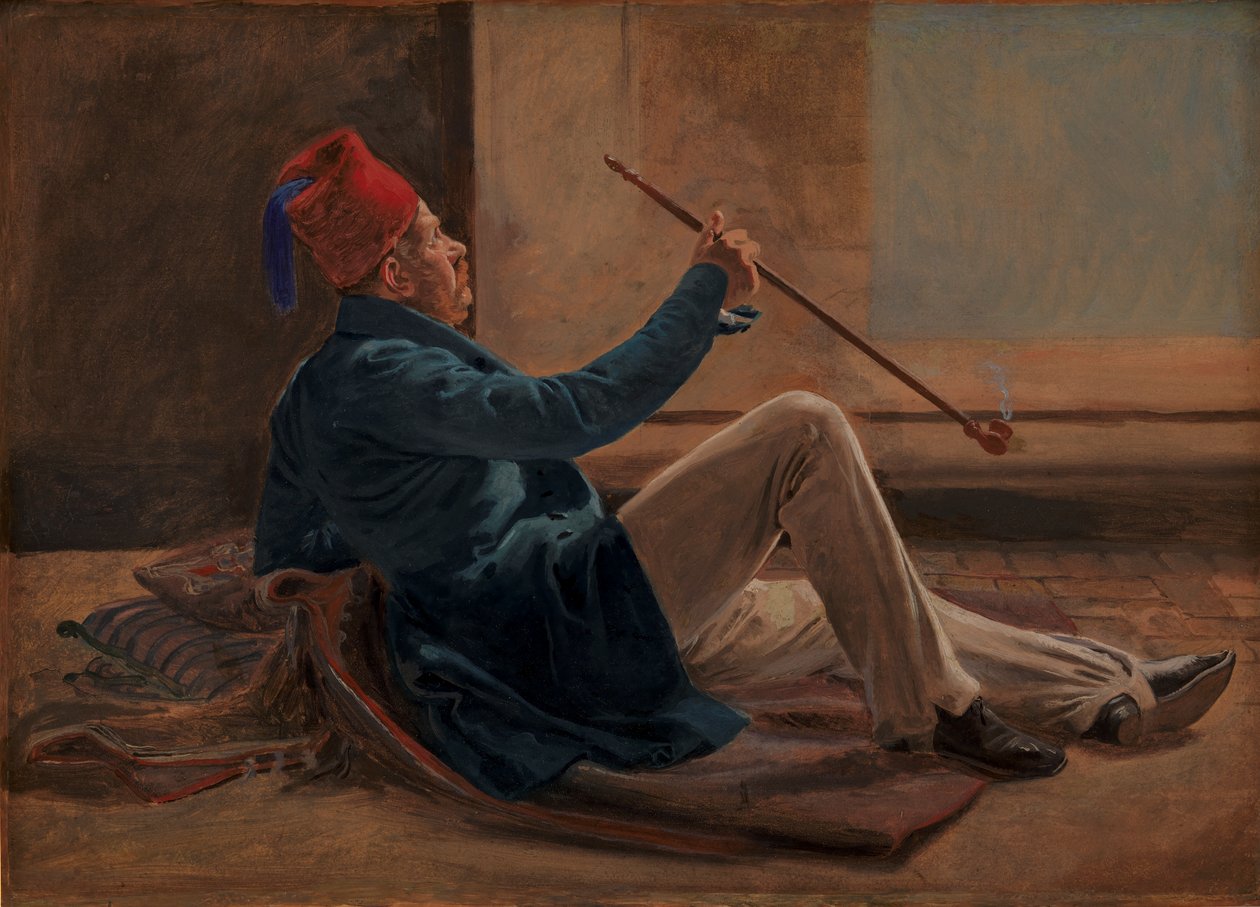 Architekt Gottlieb Bindesbøll od Constantin Hansen