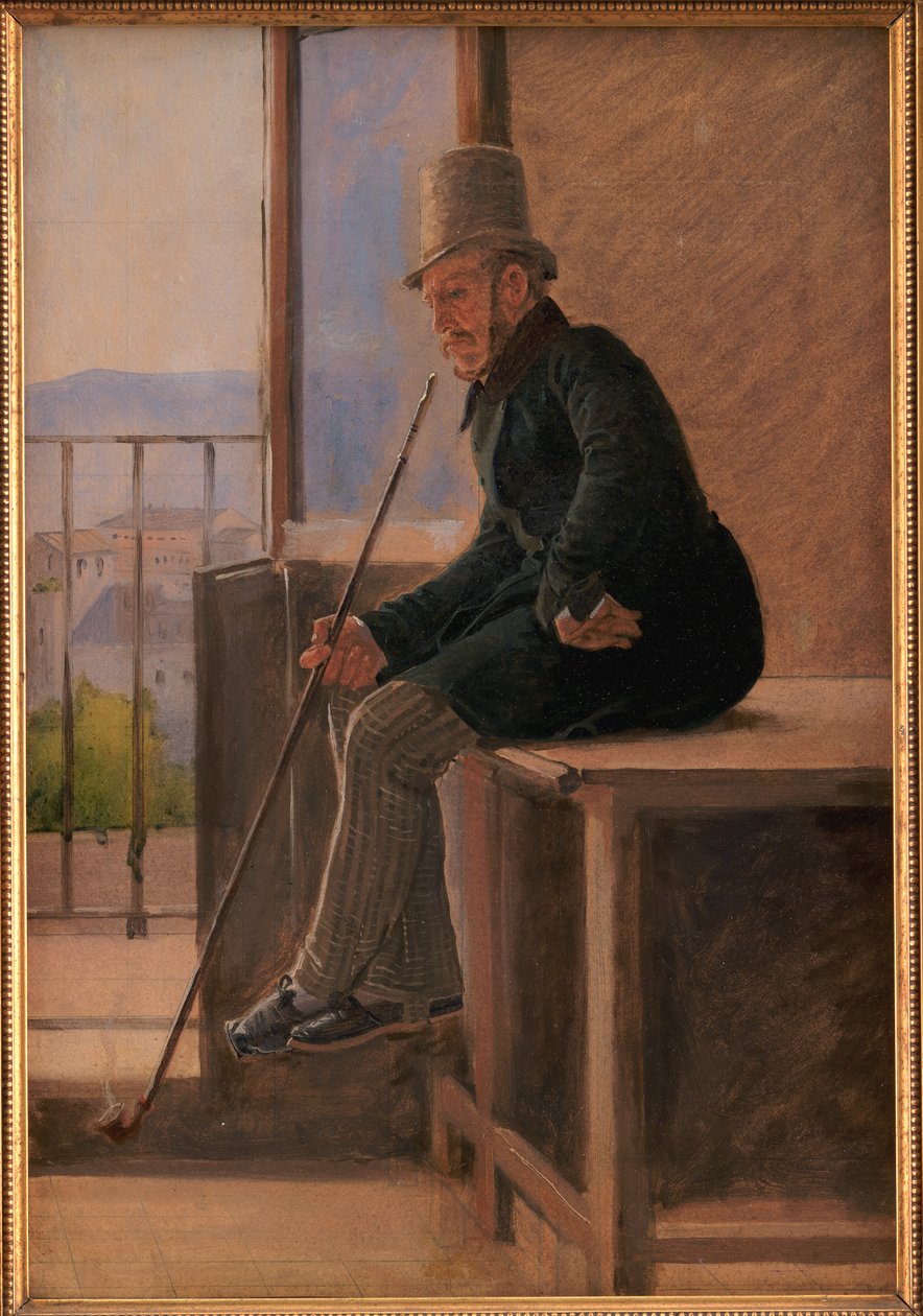Malíř Jørgen Sonne od Constantin Hansen