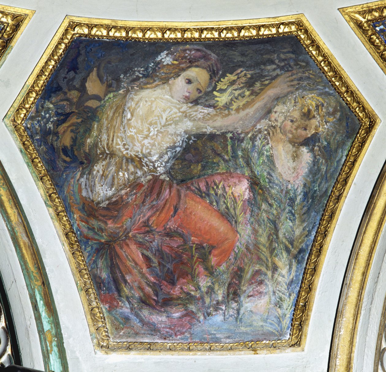 Kardinální ctnosti, detail od Constantino Brumidi