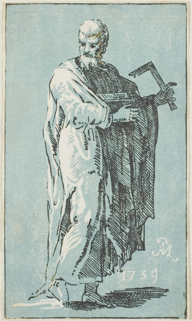 Svatý Jakub Minor od Conte Antonio Maria Zanetti the Elder