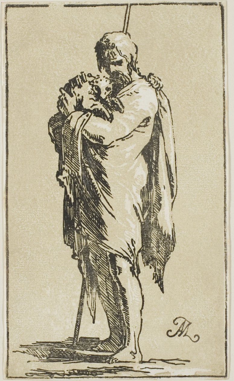 Svatý Jan Křtitel od Conte Antonio Maria Zanetti the Elder