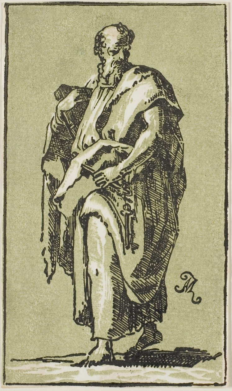 Svatý Petr od Conte Antonio Maria Zanetti the Elder