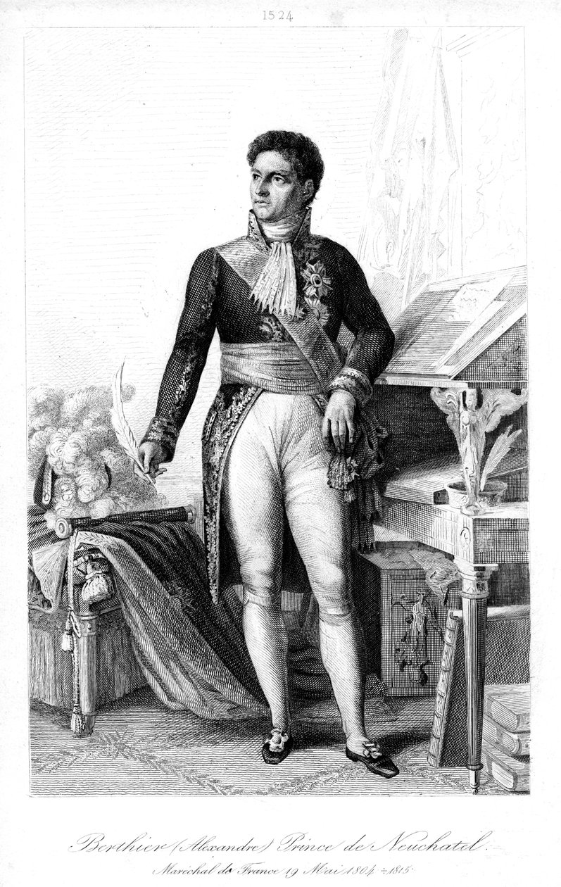 Louis Alexandre Berthier 1753-1815, maršál Francie, 1839. od Contenau