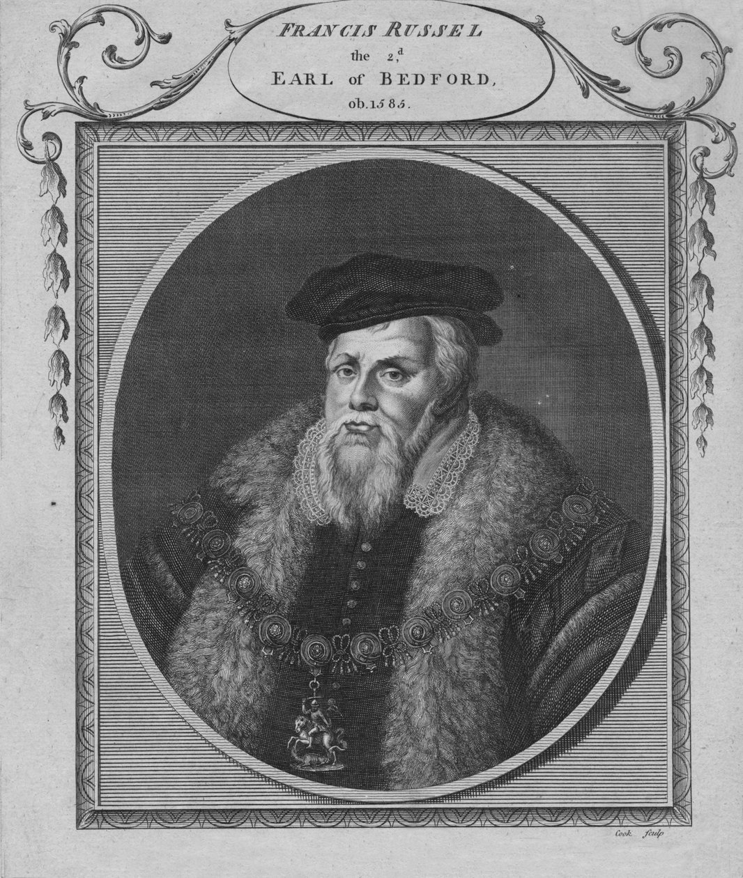 Francis Russel hrabě z Bedfordu, 1900. od Cook