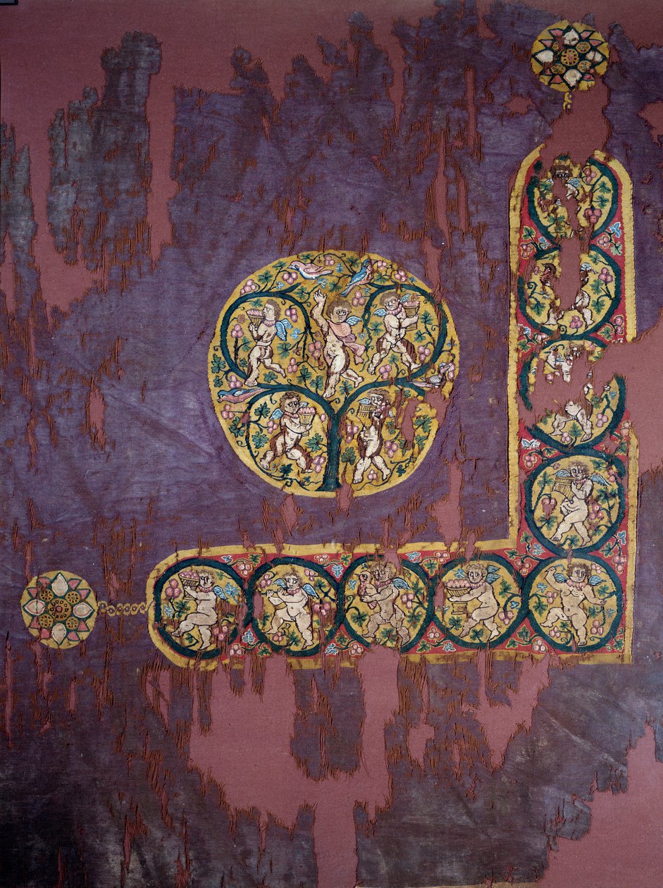Koptské umění: Hanging with Harvest Love (4. století našeho letopočtu), Paříž, Musee Du Louvre od Coptic Coptic