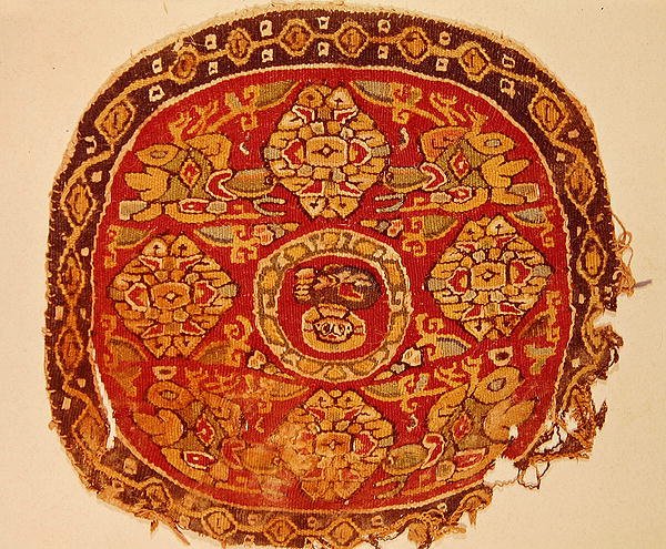 Koptské zobrazení Krista, 8.–10. století našeho letopočtu (vlna) od Coptic Coptic