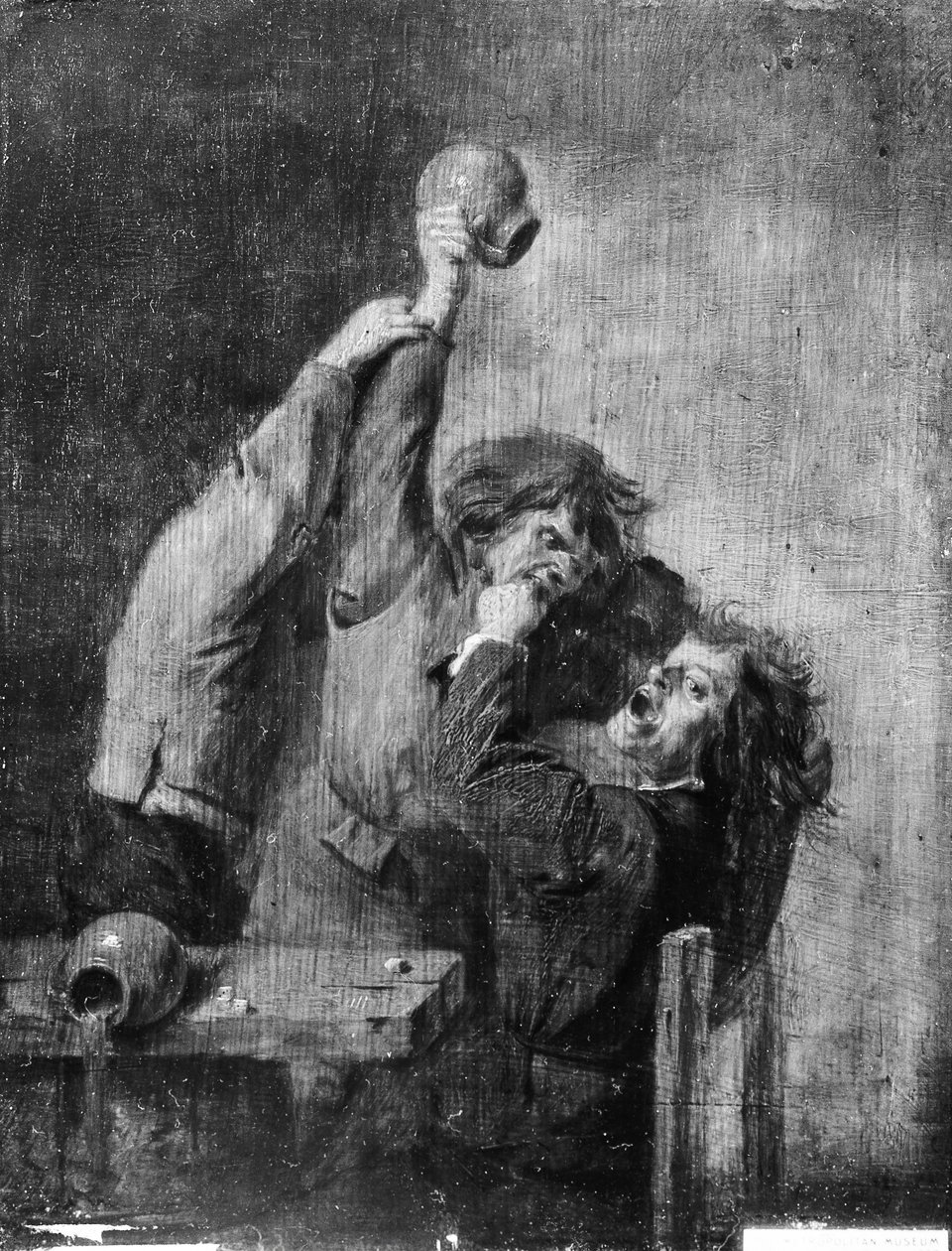 The Brawl. od Copy after Adriaen Brouwer