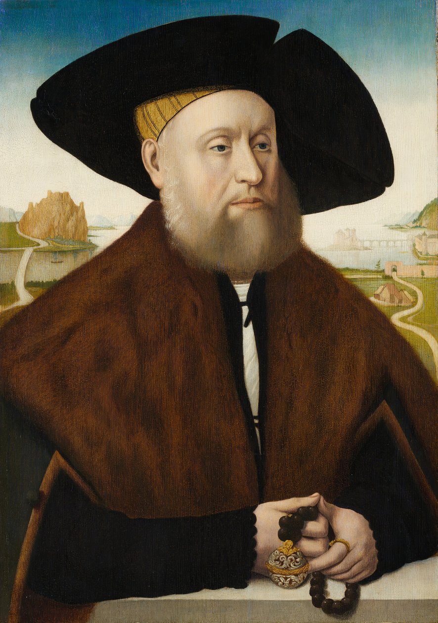 Jindřich z Rýna do Mohren 1477-1536, konec 1520s. od Copy after Conrad Faber von Creuznach.