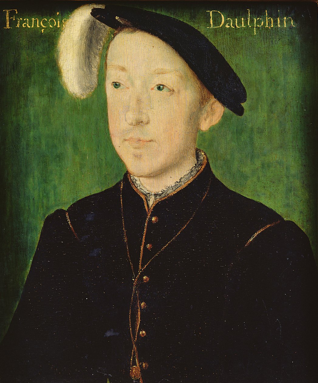 Portrét Charlese de France (1522-45) vévody z Orleansu od Corneille de Lyon