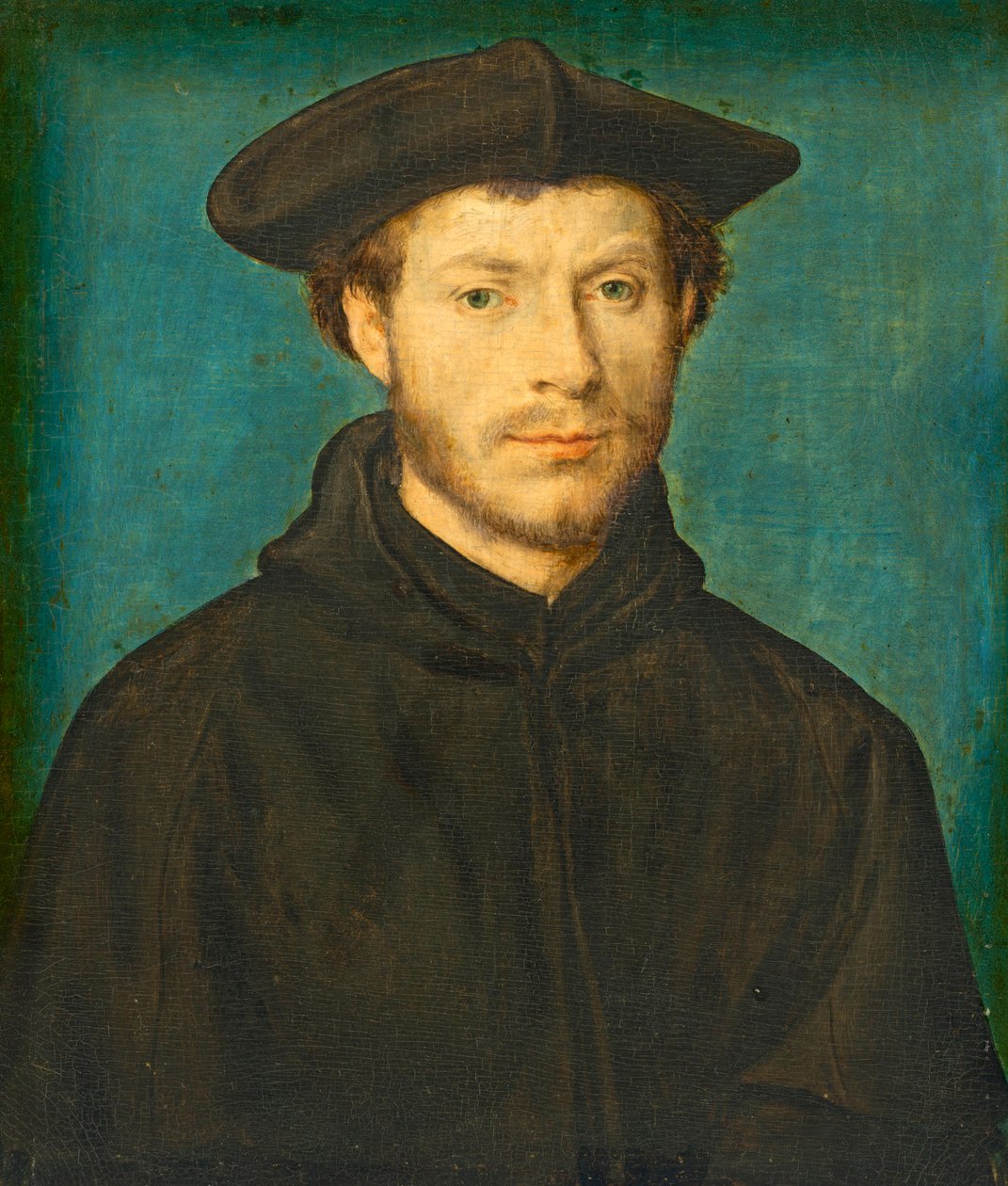 Portrét muže, c. 1536-40 (olej na vlašském ořechu) od Corneille de Lyon