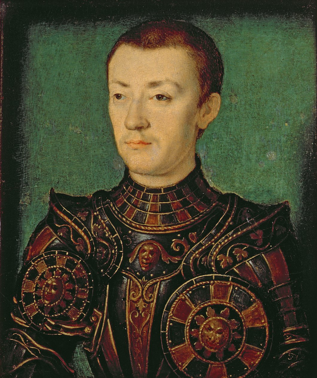 Portrét šlechtice v brnění od Corneille de Lyon